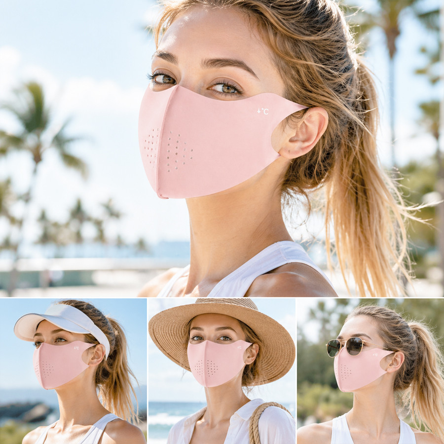 Cooling Summer Sun Mask Outdoo – Sports Mask Breathable recenzja i cena