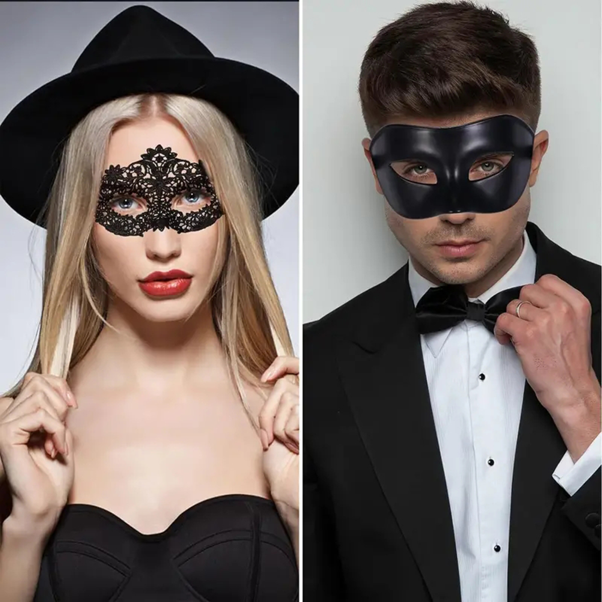 2pcs Hot New Sexy Black Lace M – Black Face Mask Pack recenzja i cena