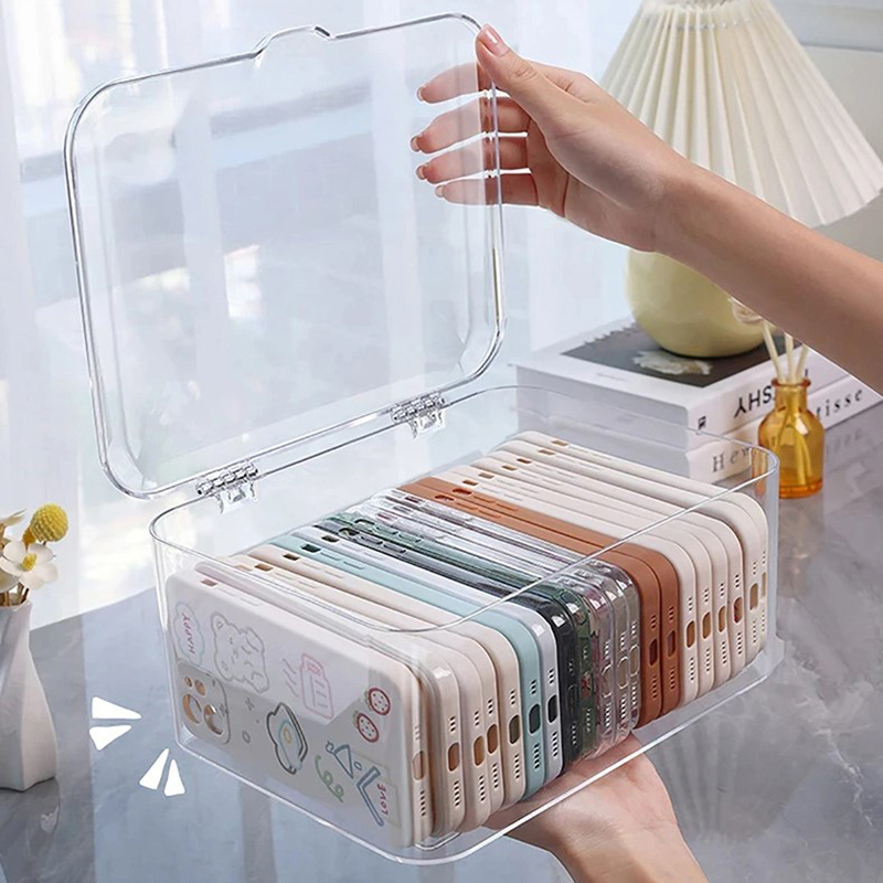 Acrylic Sundries Storage Baske – Face Mask Storage Box recenzja i cena