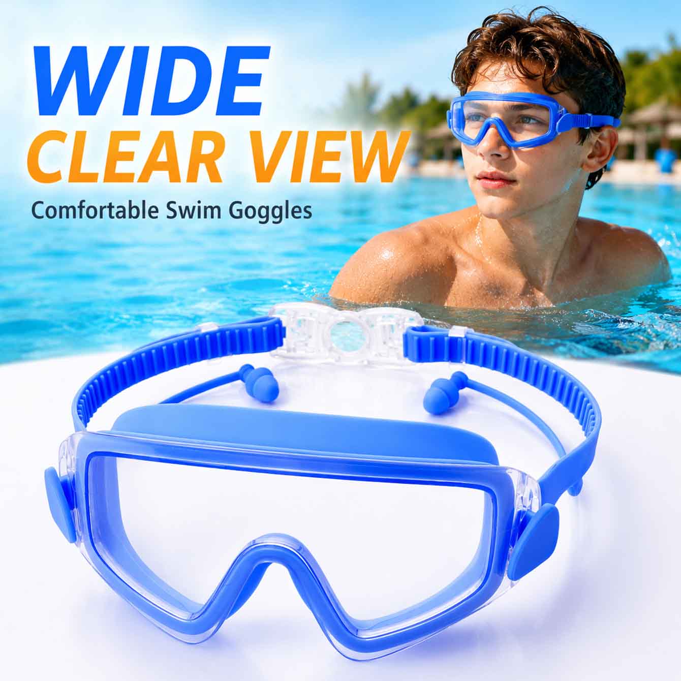 1PC Swim Goggles Snorkel Divin – Anti Pollution Mask recenzja i cena
