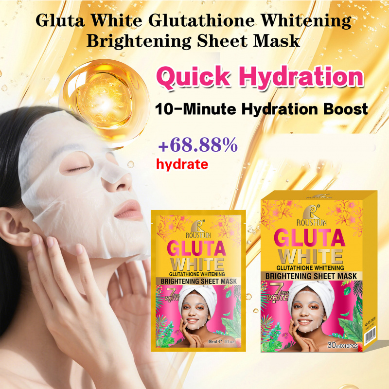 Gluta White Facial Mask Facial – Face Mask Storage Box recenzja i cena