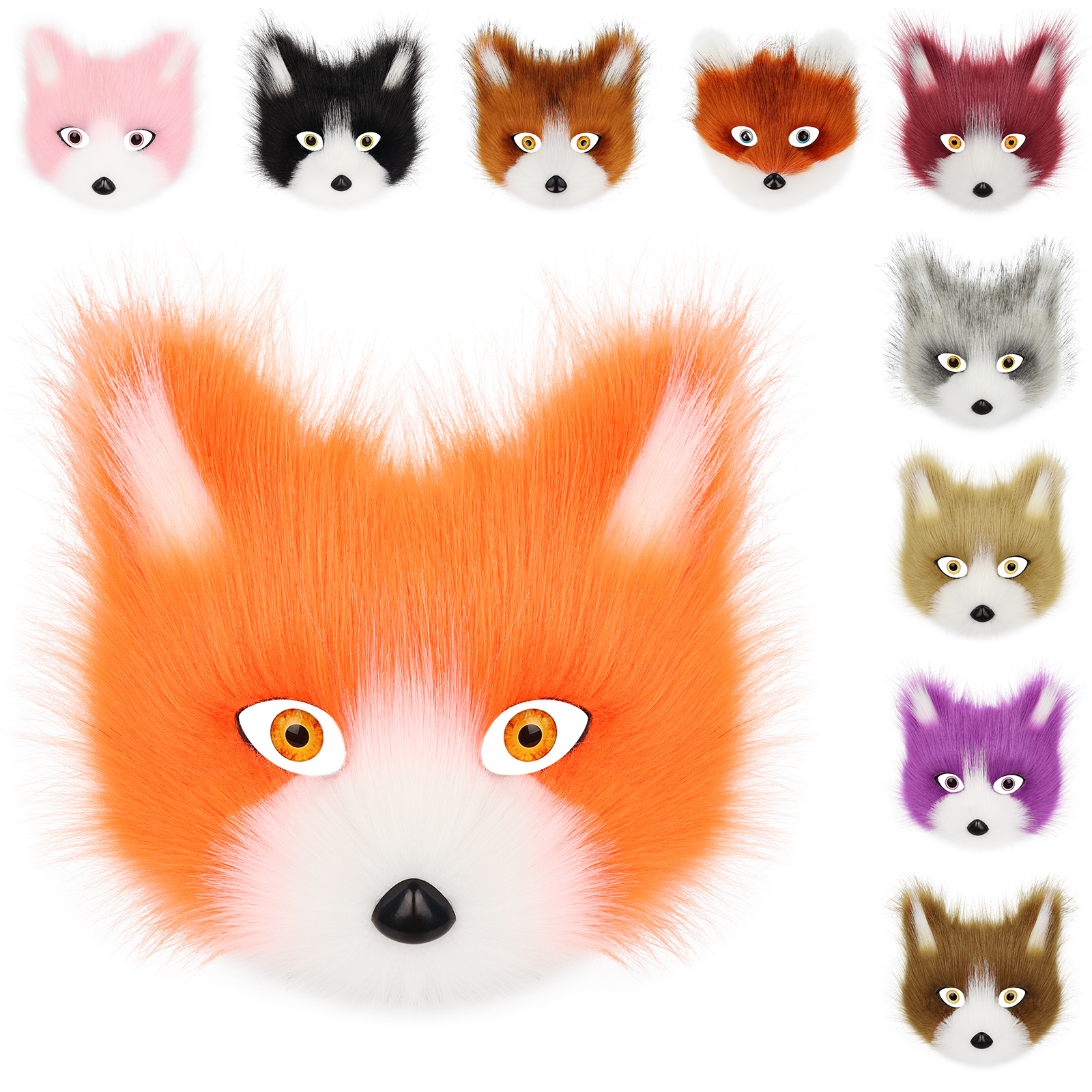 Plush Animal Fox Wolf Mask Plu – Respirator Half Face recenzja i cena