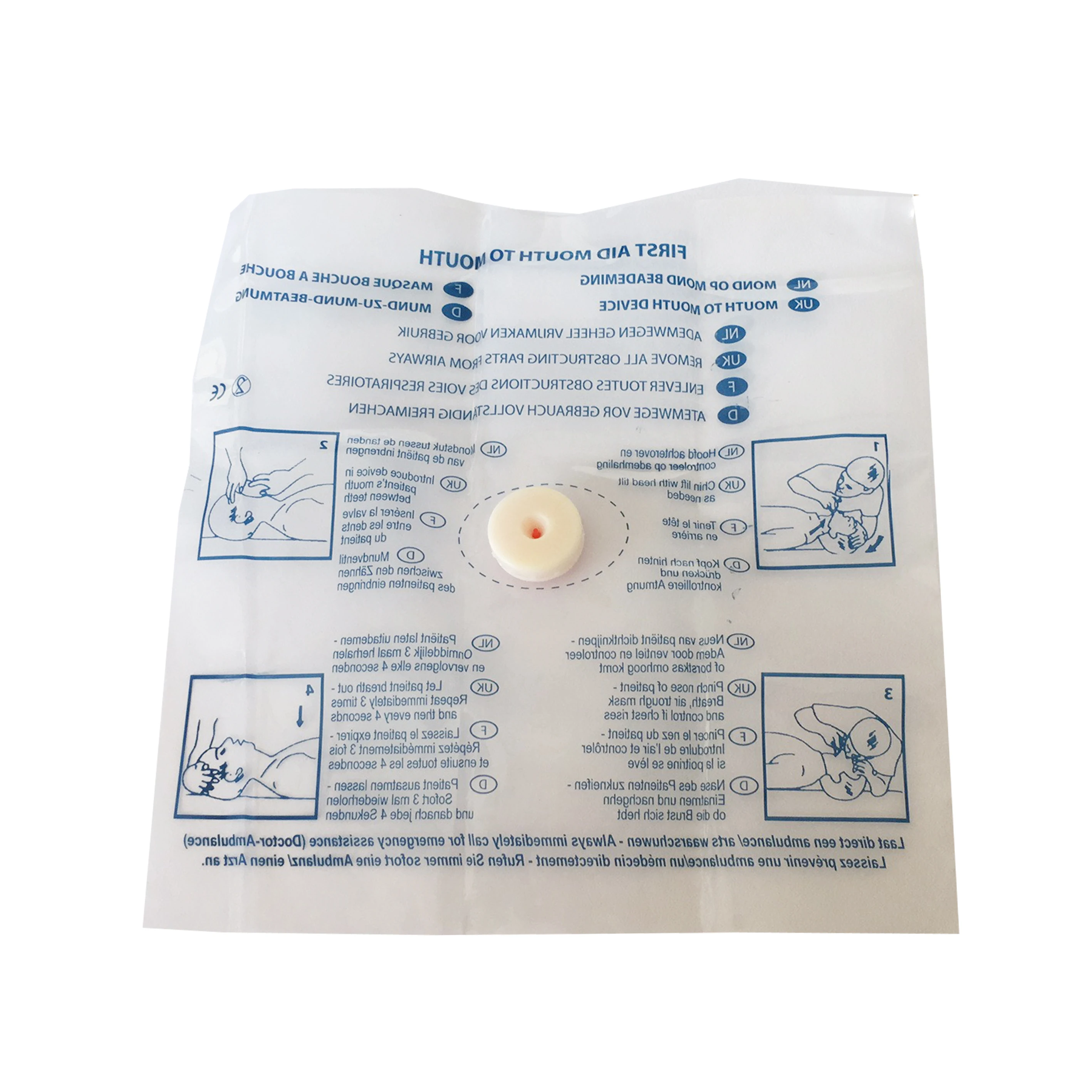 Manufacturer Mouth to Mouth Br – Disposable Mask Blue recenzja i cena