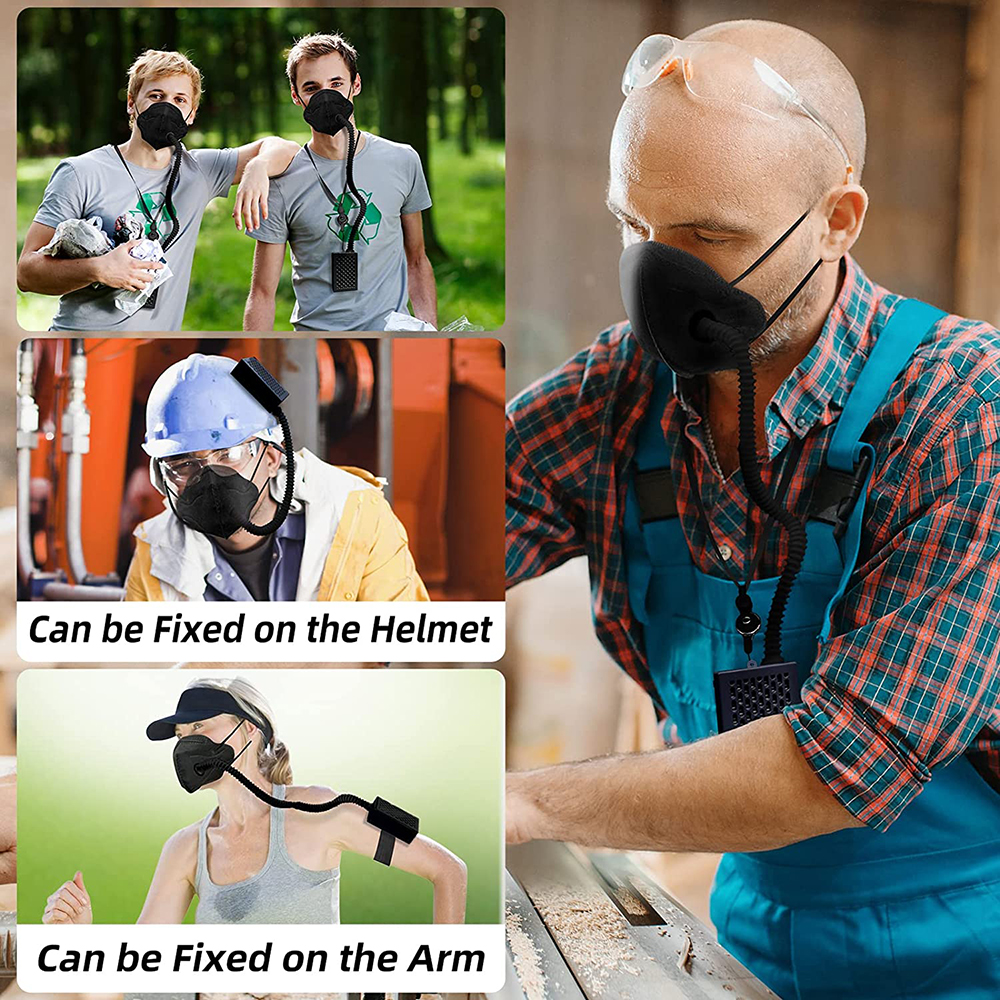 Electric KN95 Mask with Fan -  – Kn95 Respirator Mask recenzja i cena