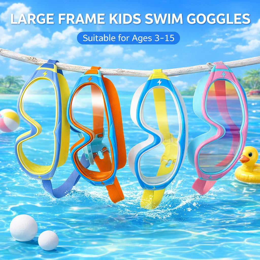 JSJM Kids Swimming Goggles Big – Anti Pollution Mask recenzja i cena