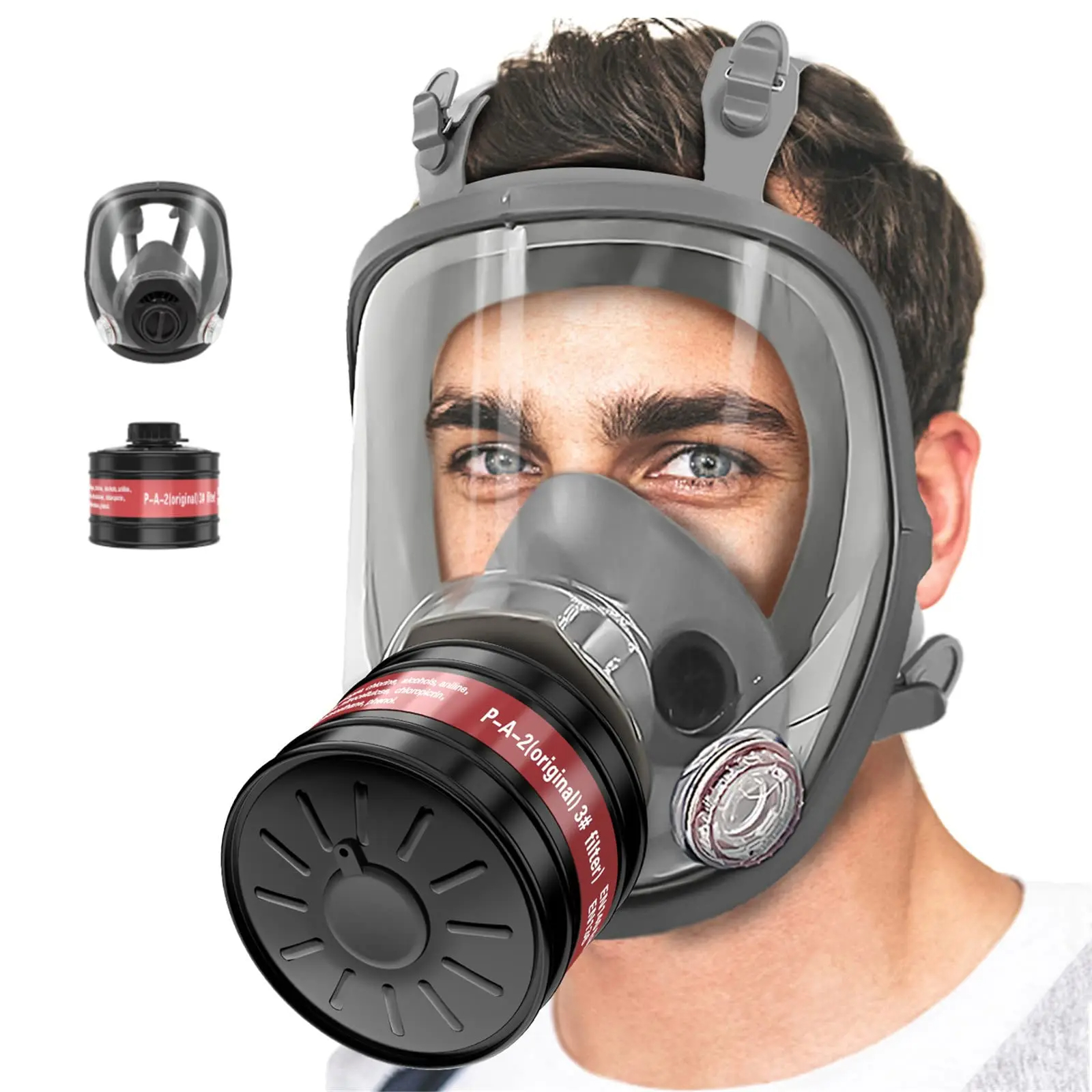 Full Face Gas Masks Survival C – Dust Mask Construction recenzja i cena
