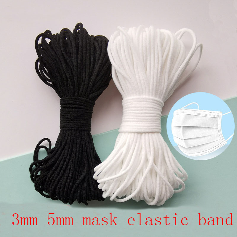 Mask Elastic Rope 3mm Round Wh – Mask Lanyard Adjustable recenzja i cena