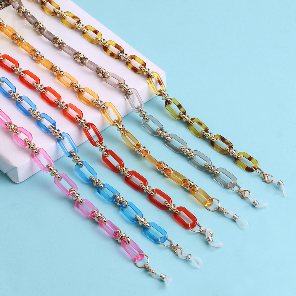 Colorful Transparent Link Acry – Mask Chain Holder recenzja i cena