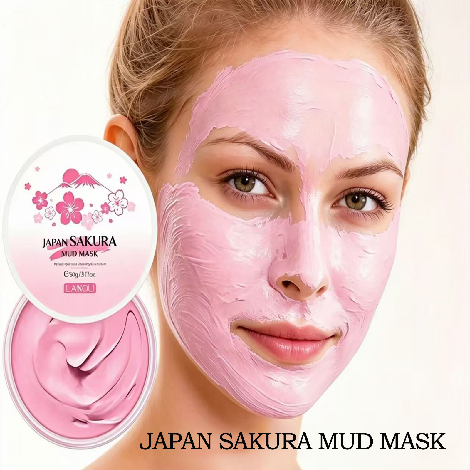 LAIKOU Sakura Clay Mask 25g 90 – Dust Mask Construction recenzja i cena