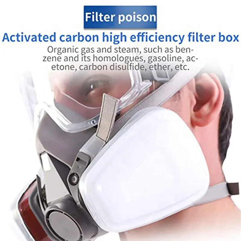 7in1 Gas Proof Half Face Mask  – Respirator Half Face recenzja i cena