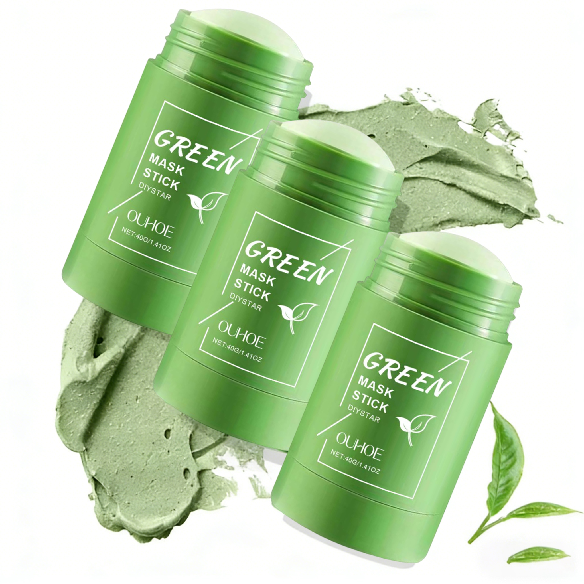 1~5PCS Green Tea Clay Stick Fo – Dust Mask Construction recenzja i cena