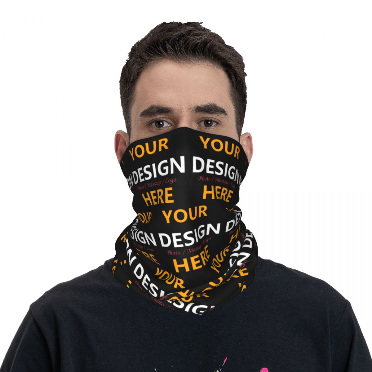 Custom Your Design Here Bandan – Neck Gaiter Face Cover recenzja i cena
