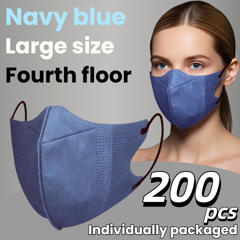 200Pcs/3D Three-Dimensional Da – Disposable Mask Blue recenzja i cena