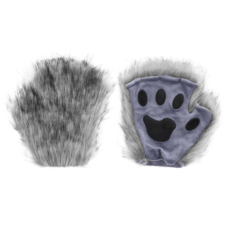 Furry Cat Ears Mask Tail & Paw – Black Face Mask Pack recenzja i cena