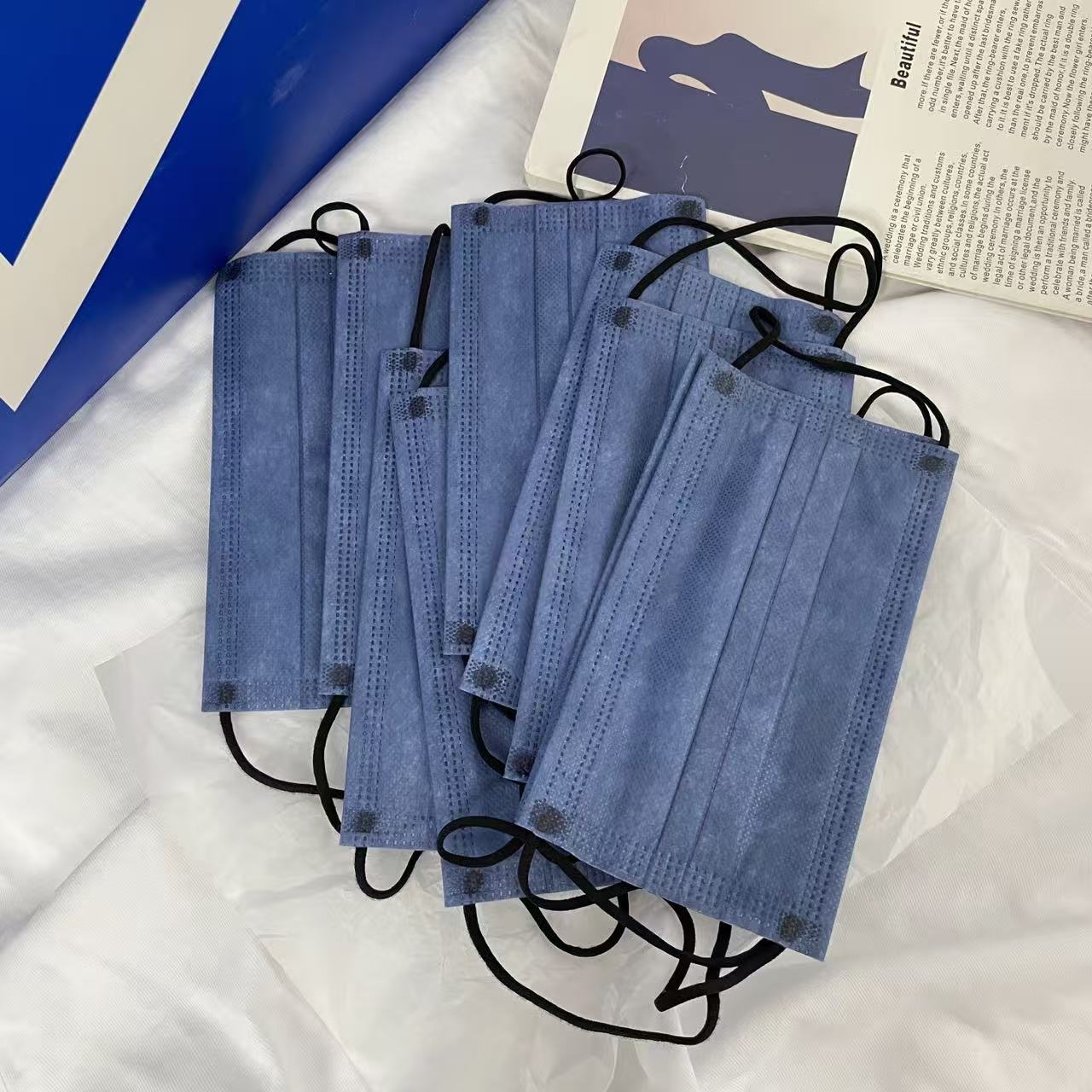 Fast Delivery! 300Pcs Thickene – Disposable Mask Blue recenzja i cena