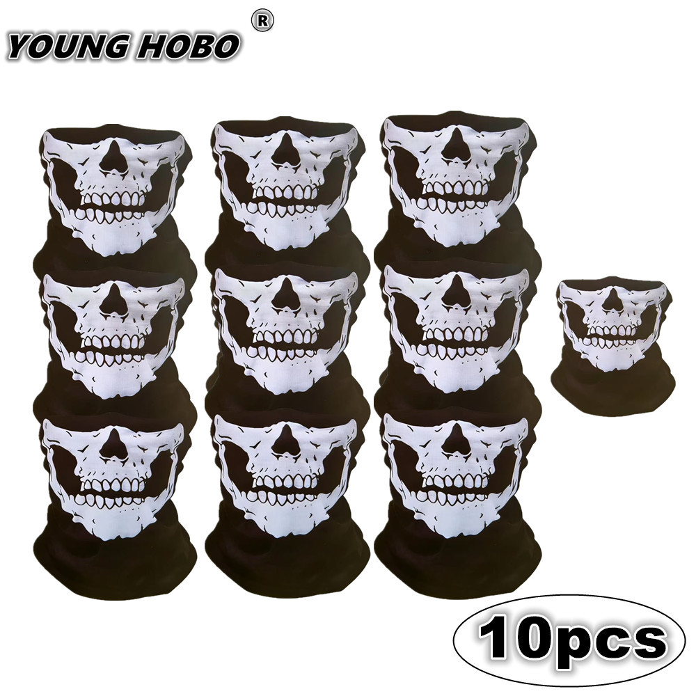10pcs Skull Seamless Windproof – Sports Mask Breathable recenzja i cena