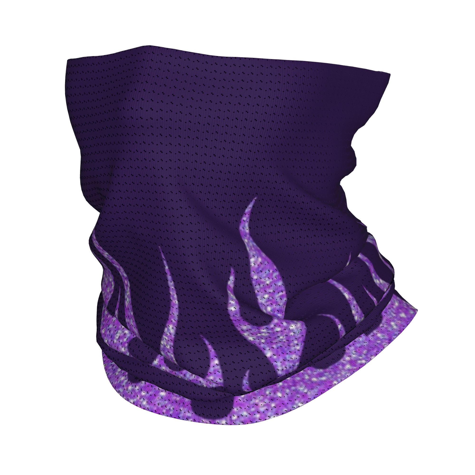 Custom Purple Glitter Flames B – Neck Gaiter Face Cover recenzja i cena