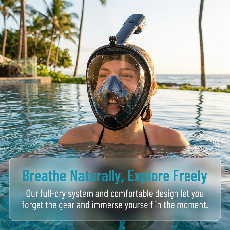 Underwater Scuba Anti Fog Full – Anti Pollution Mask recenzja i cena