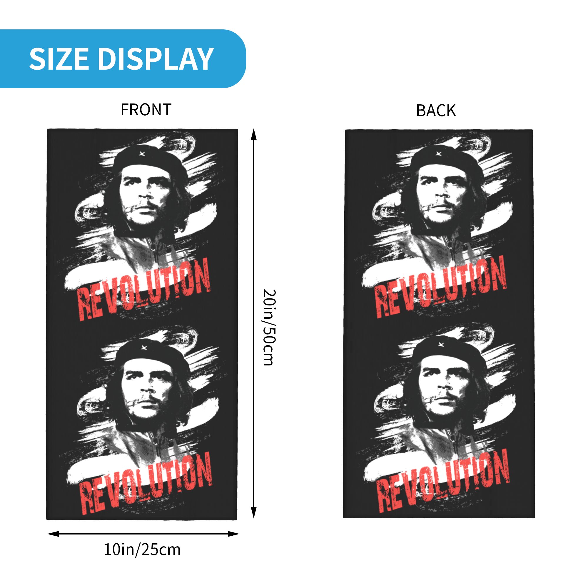 Custom Che Guevara Revolution  – Neck Gaiter Face Cover recenzja i cena