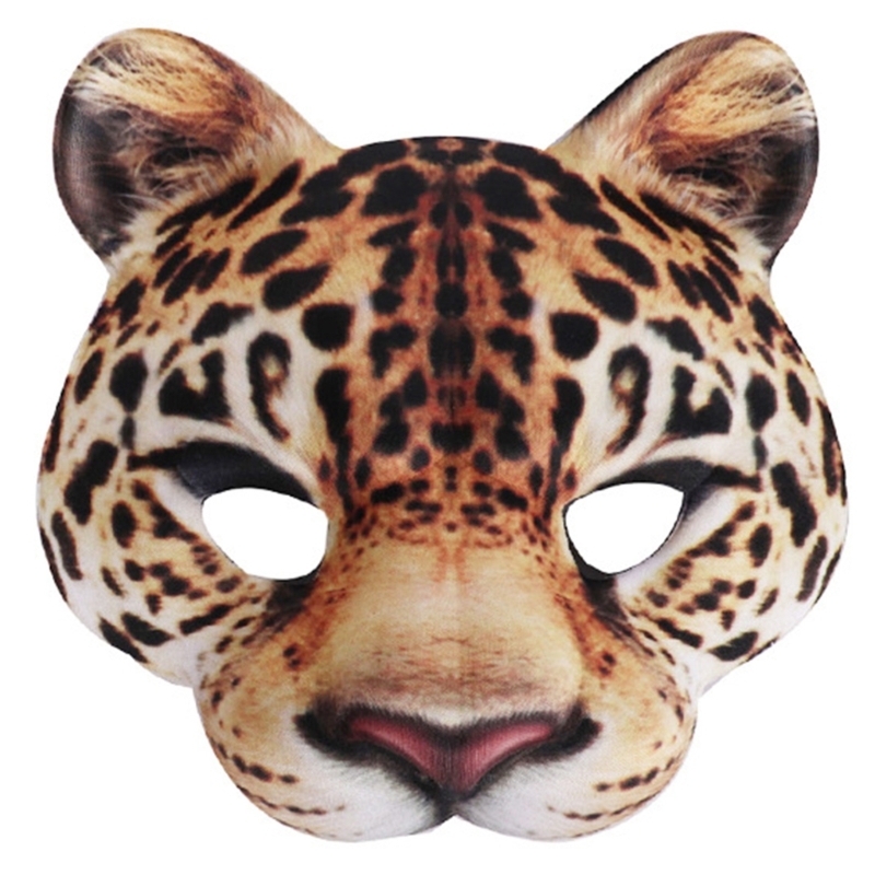 Leopard Mask Party Mask Dress  – Respirator Half Face recenzja i cena