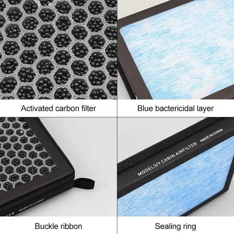 For Tesla Model 3/Y/3 Highland – Filter Replacement N95 recenzja i cena