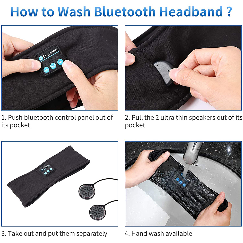 Sleep Eye Mask with Bluetooth  – Mask Lanyard Adjustable recenzja i cena