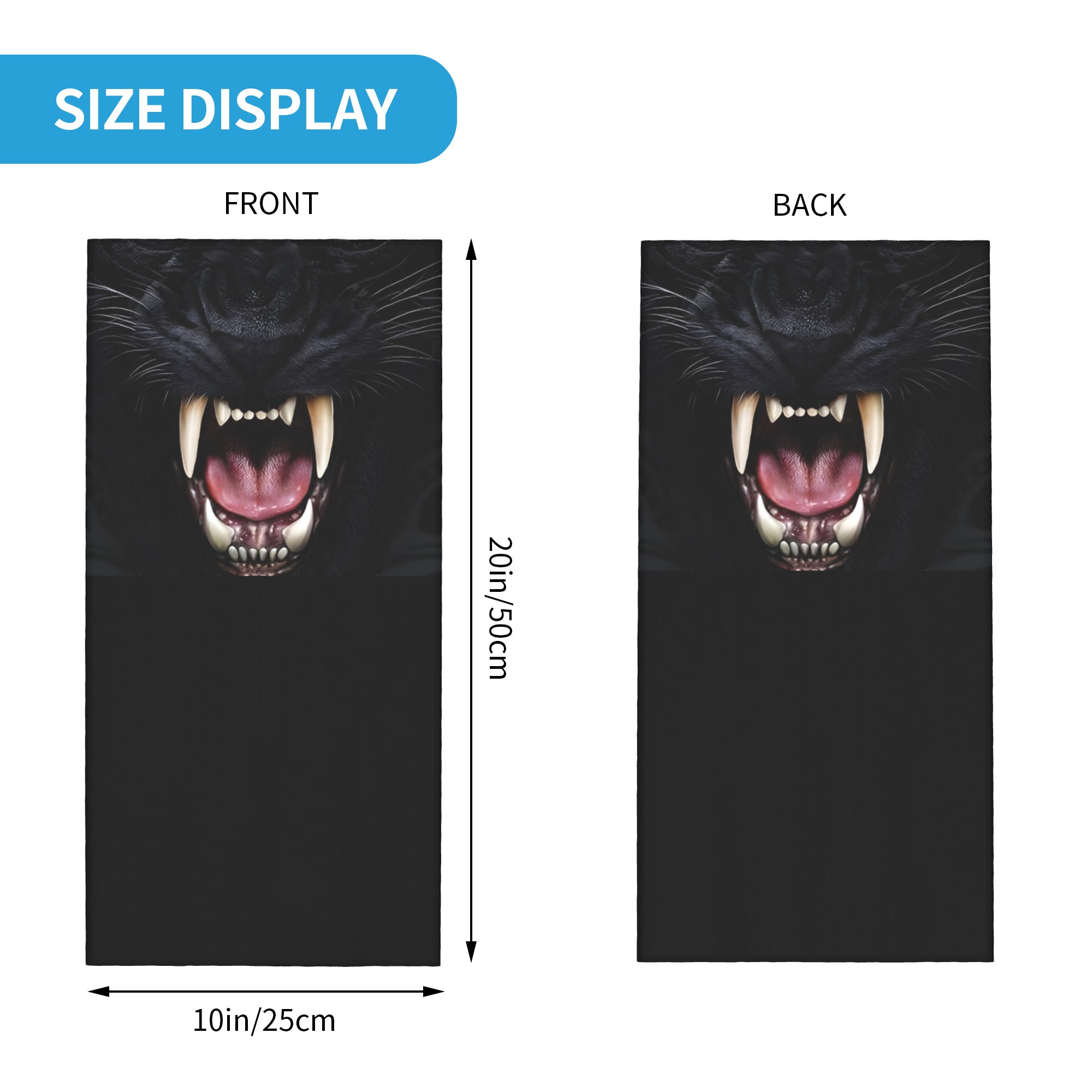 Custom Black Panther Animal He – Neck Gaiter Face Cover recenzja i cena