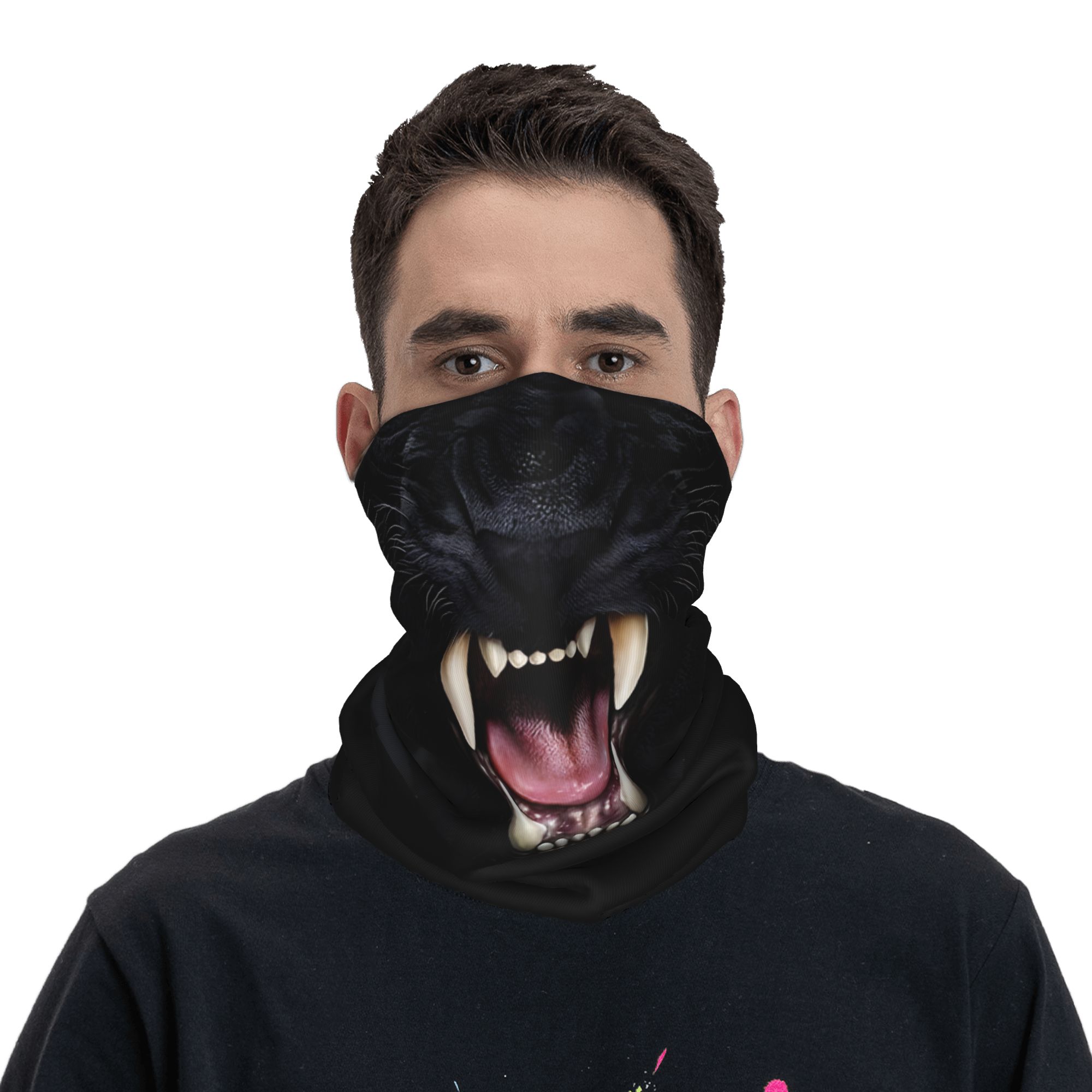 Custom Black Panther Animal He – Neck Gaiter Face Cover recenzja i cena