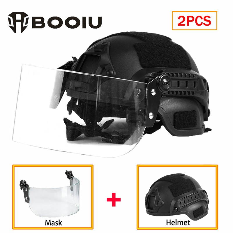 BOOIU New Tactical Helmet Face – Kids Face Mask recenzja i cena
