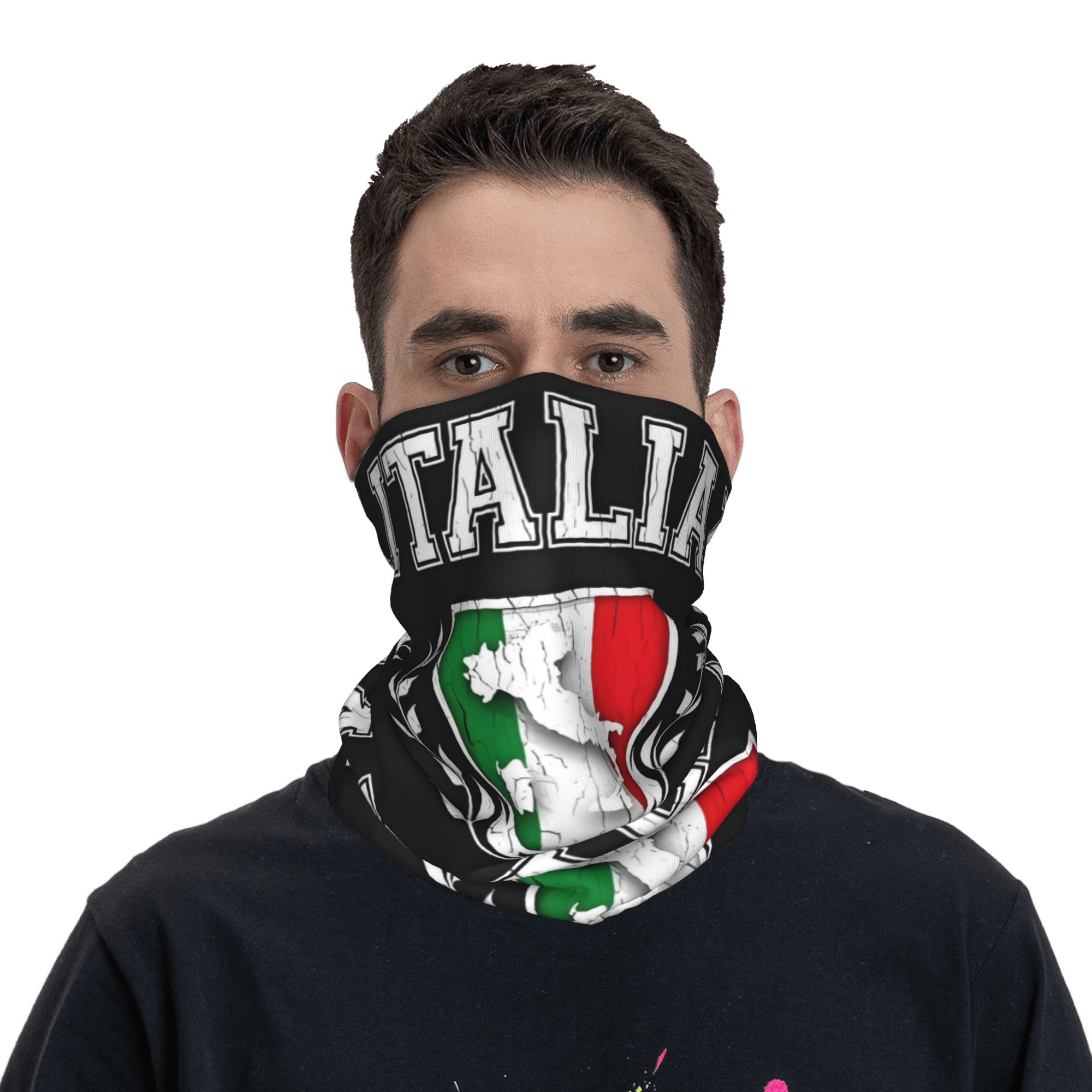 Custom Italy Flag Bandana Neck – Neck Gaiter Face Cover recenzja i cena
