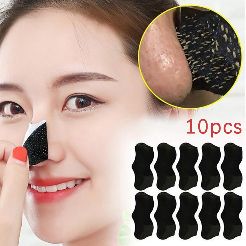 10Pcs Unisex Blackhead Remove  – Black Face Mask Pack recenzja i cena