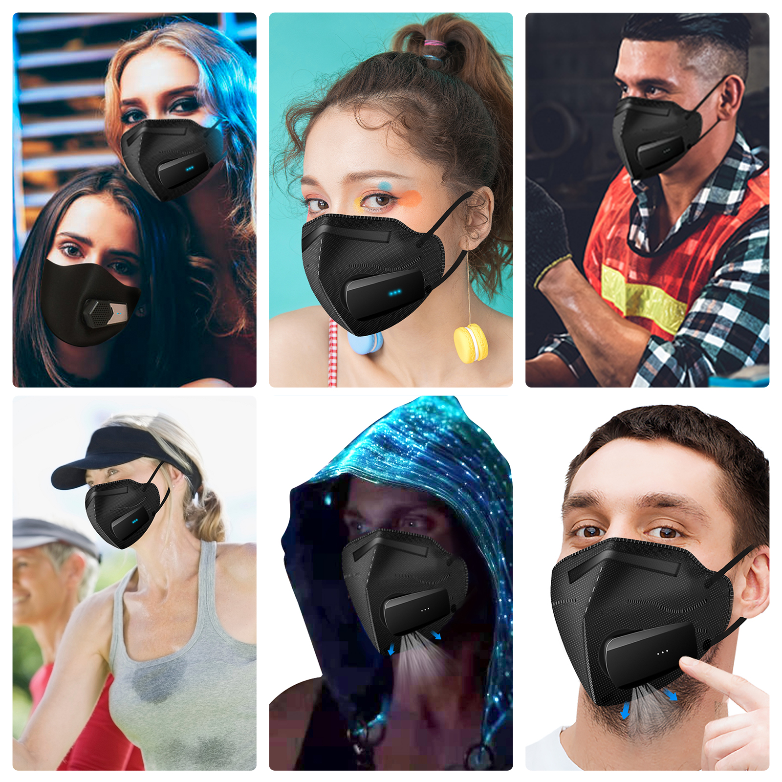 Breathe Easy Rechargeable Elec – Kn95 Respirator Mask recenzja i cena