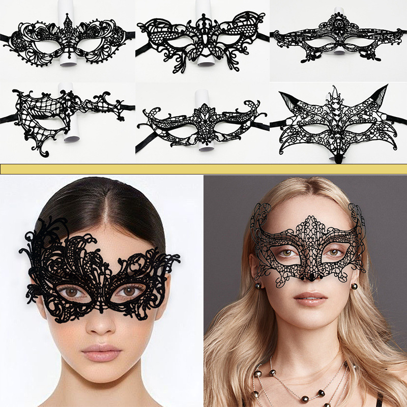 Sexy Women Lace Hollow Masquer – Respirator Half Face recenzja i cena