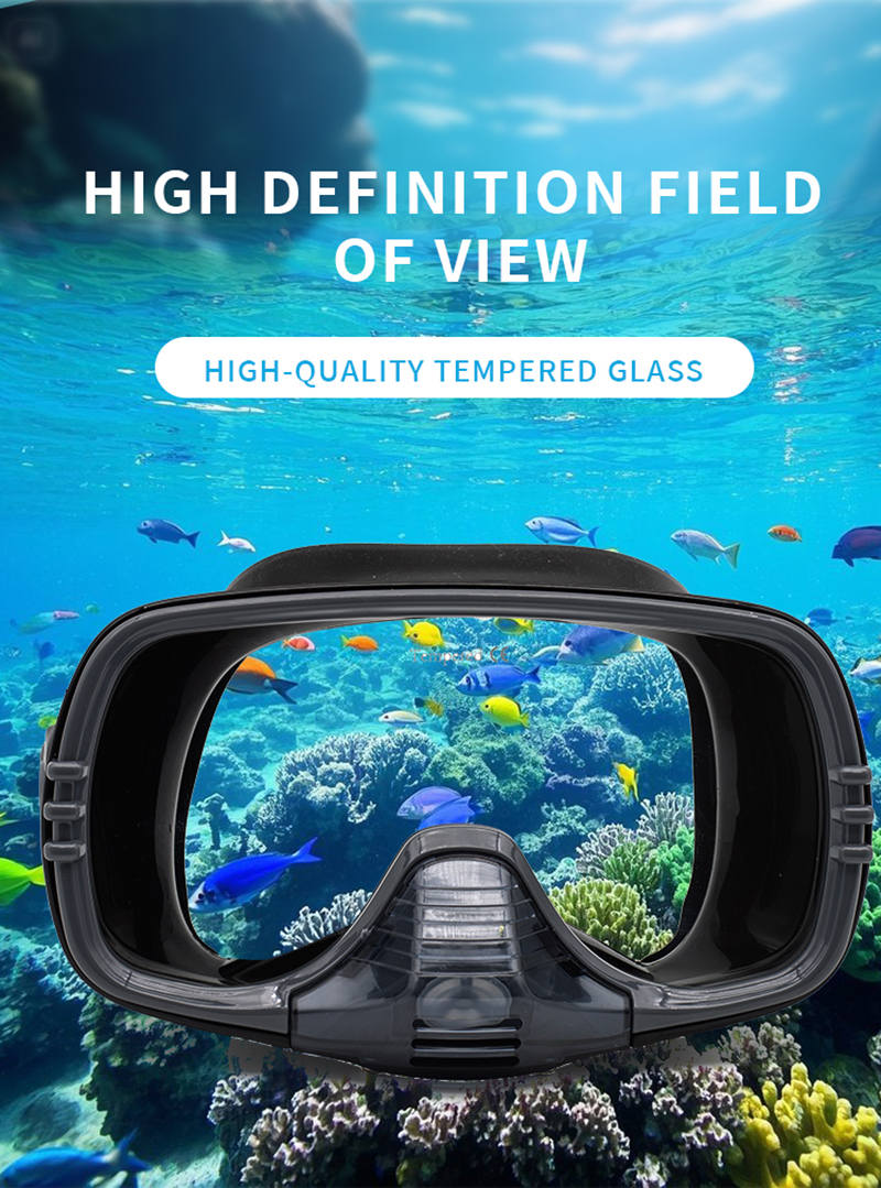 New Large Frame Diving Mask wi – Silicone Mask Bracket recenzja i cena