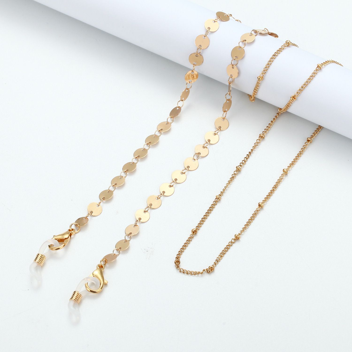 Jewelry Disc Metal Pearl Hangi – Mask Chain Holder recenzja i cena