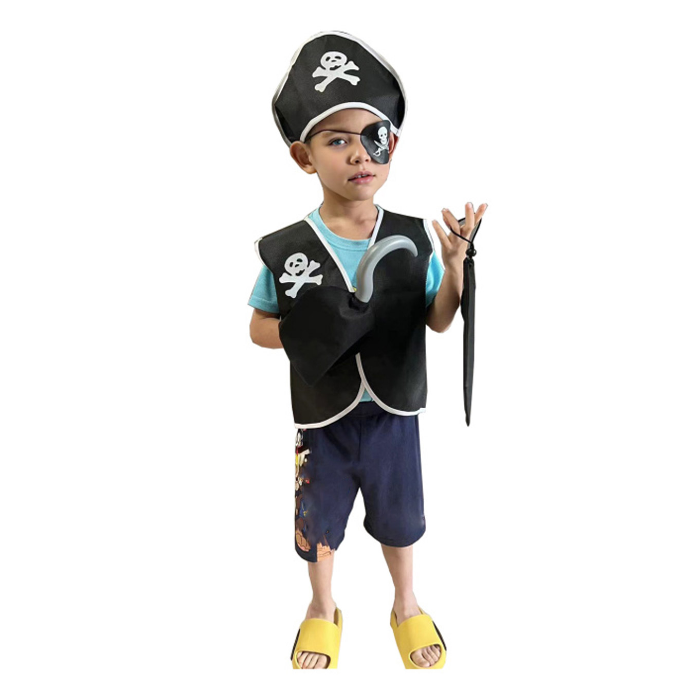 Carnival Boys Pirate Costume C – Black Face Mask Pack recenzja i cena