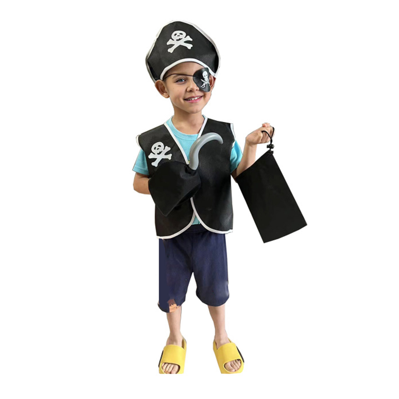 Carnival Boys Pirate Costume C – Black Face Mask Pack recenzja i cena