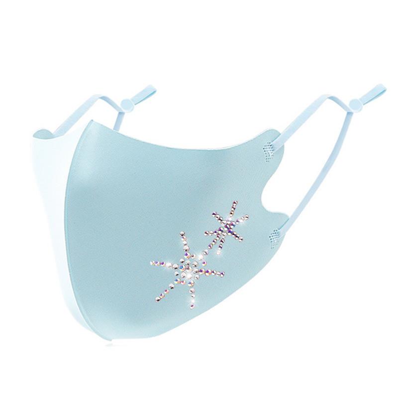 Women's Sparkling Rhinestone F – Cloth Face Mask Washable recenzja i cena