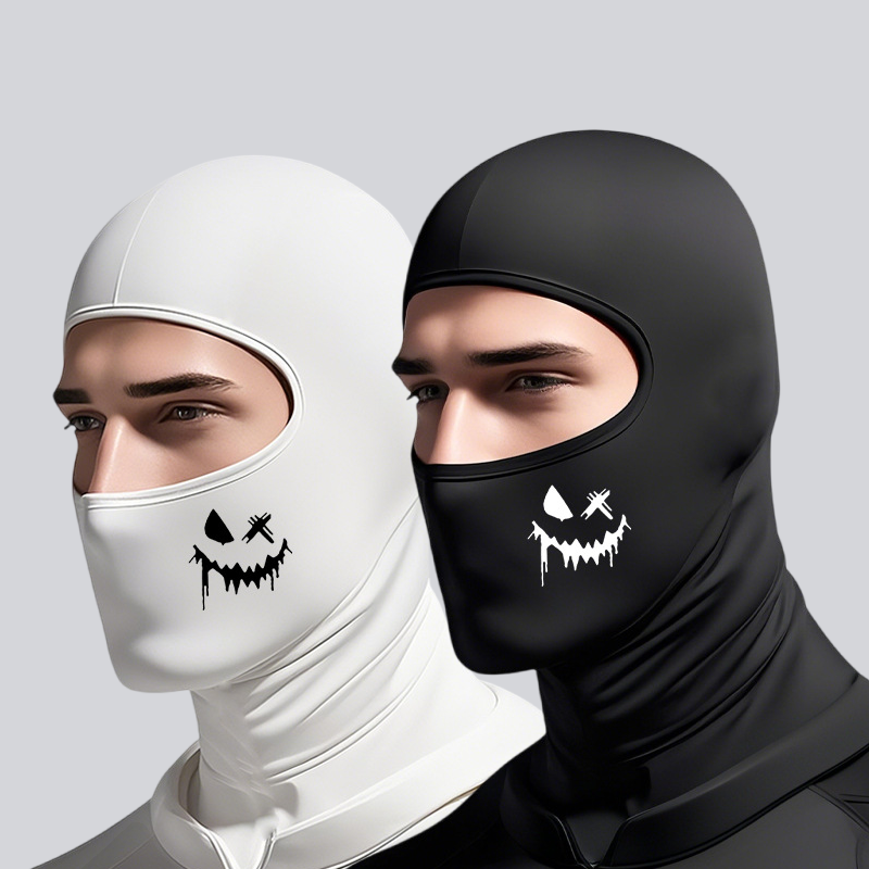2pcs Set  Unisex Balaclava Cap – Black Face Mask Pack recenzja i cena