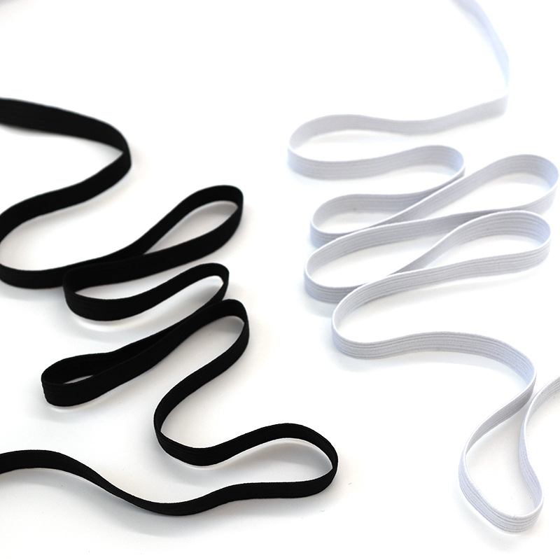 White Black 3mm Flat Elastic B – Mask Lanyard Adjustable recenzja i cena