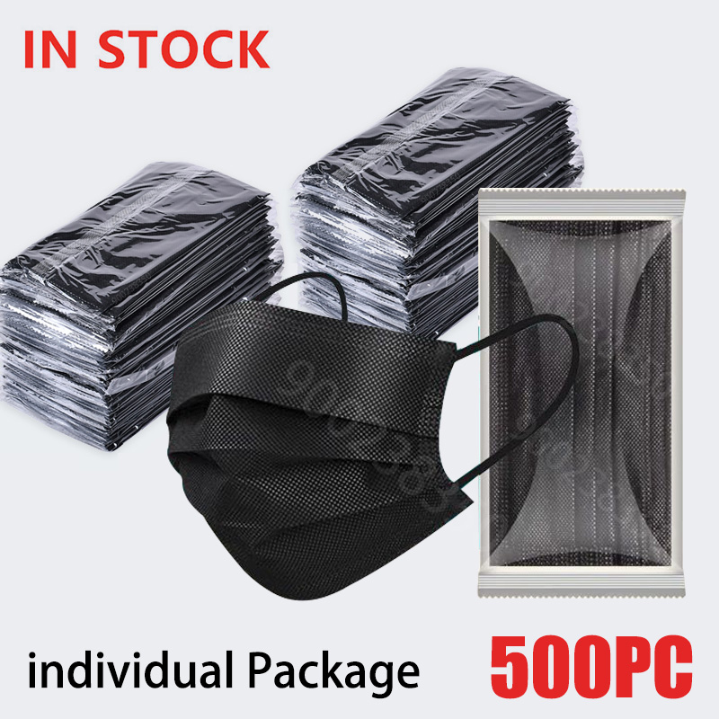 50-500pcs Black Disposable Cer – Disposable Surgical Mask recenzja i cena