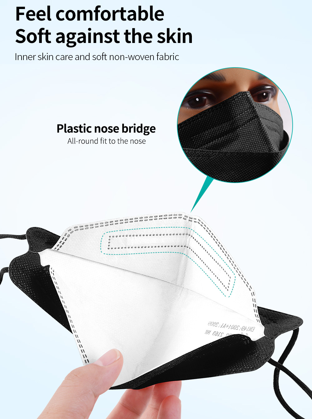 fpp2 CE Protective maske anti  – Disposable Surgical Mask recenzja i cena