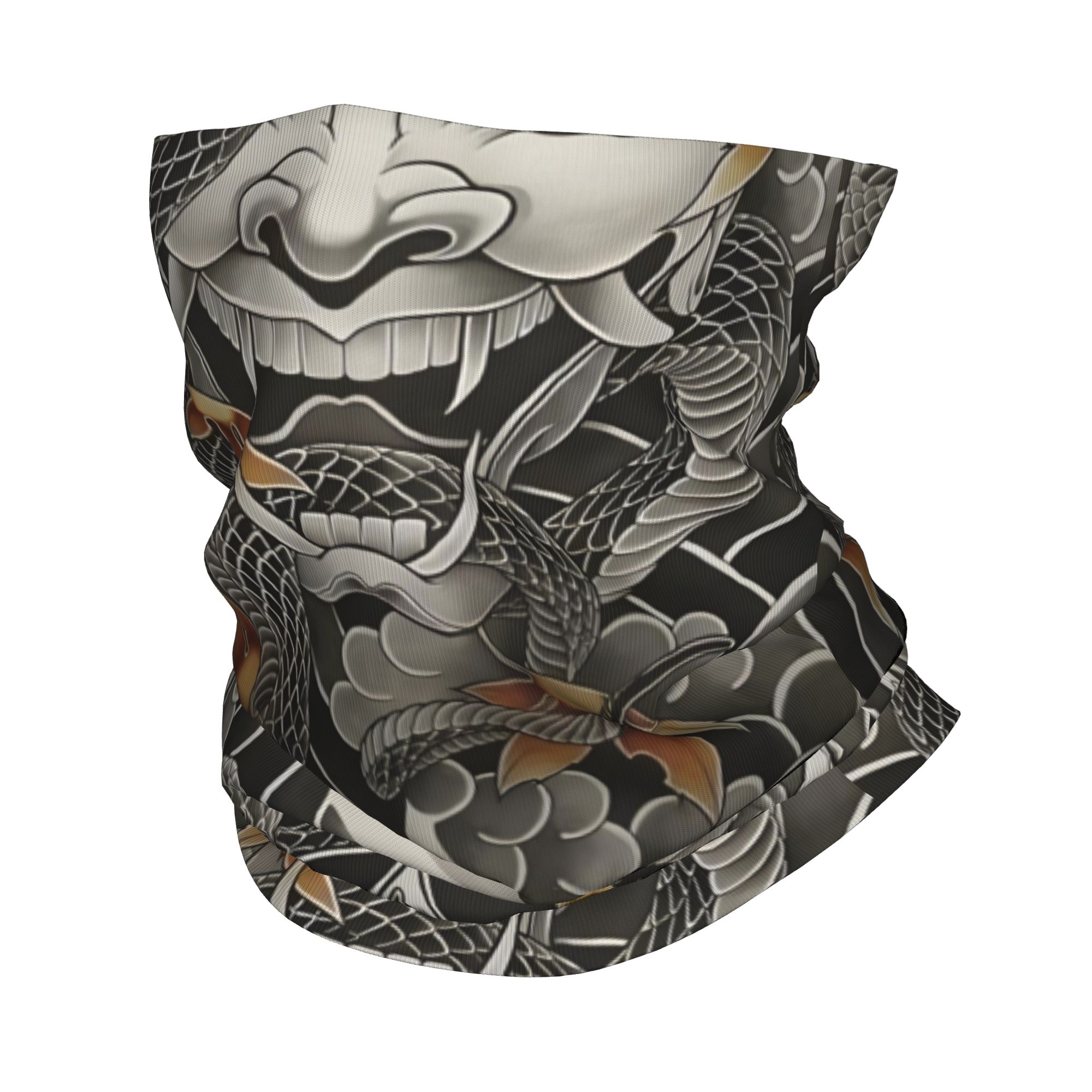 Custom Samurai Oni Demon Banda – Neck Gaiter Face Cover recenzja i cena