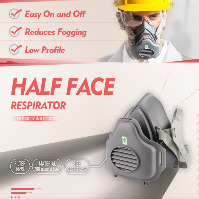 Dust mask, mask protection, in – Dust Mask Construction recenzja i cena
