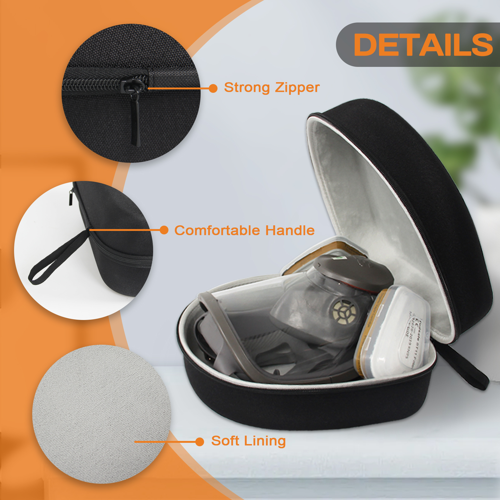 Hard Protective Travel Case fo – Mask Case Hard Shell recenzja i cena