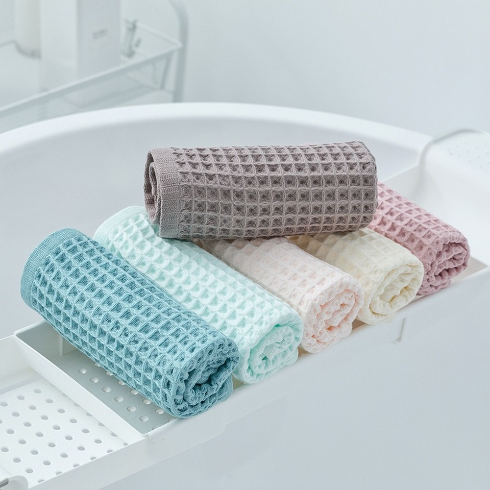 1Pcs Waffle Soft Face Towels f – Cloth Face Mask Washable recenzja i cena