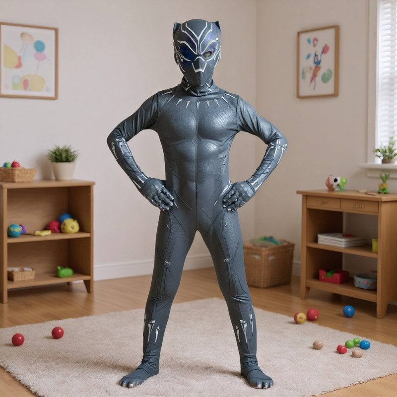 3-12Y Boy's Black leopard Cost – Black Face Mask Pack recenzja i cena