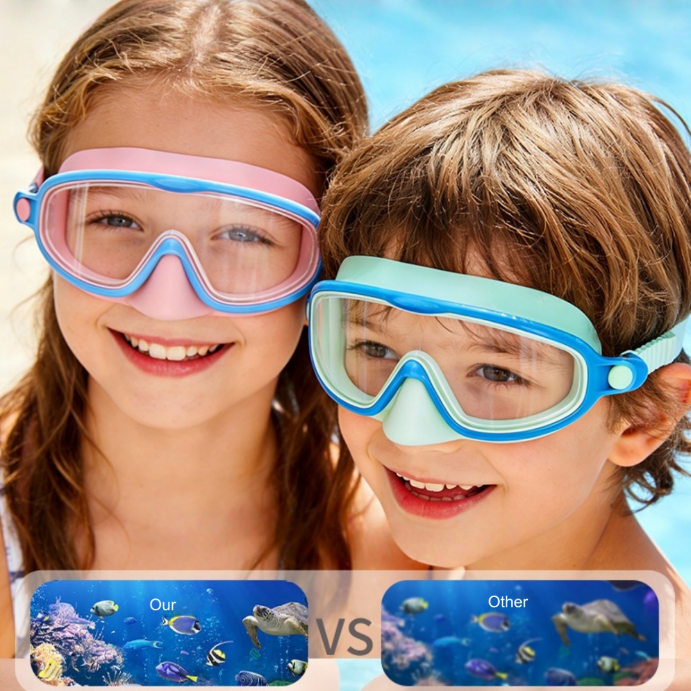 Kids Swimming Goggles with Nos – Anti Pollution Mask recenzja i cena