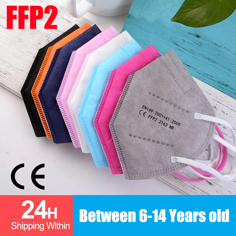 10-100pcs Kids KN95 Mask Child – Disposable Surgical Mask recenzja i cena