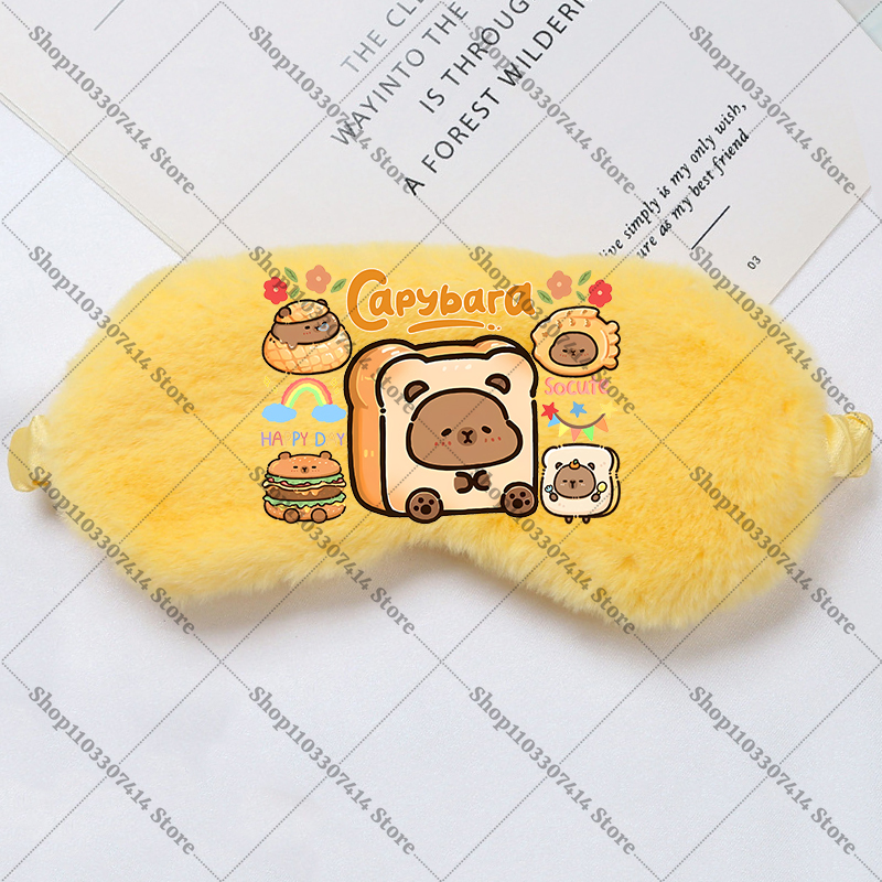 Capybara Girl Cartoon Sleep Ey – Kids Face Mask recenzja i cena